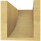 Ekena Millwork 6"W x 12"D x 6"H Wide Durham Rough Cedar Woodgrain TimberThane Corbel, Primed Tan CORUR06X12X06DURRCPR - alternate 4